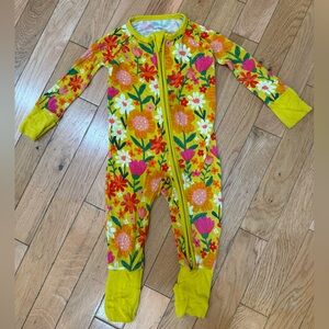 Little Sleepies 3-6 months Sunny Garden